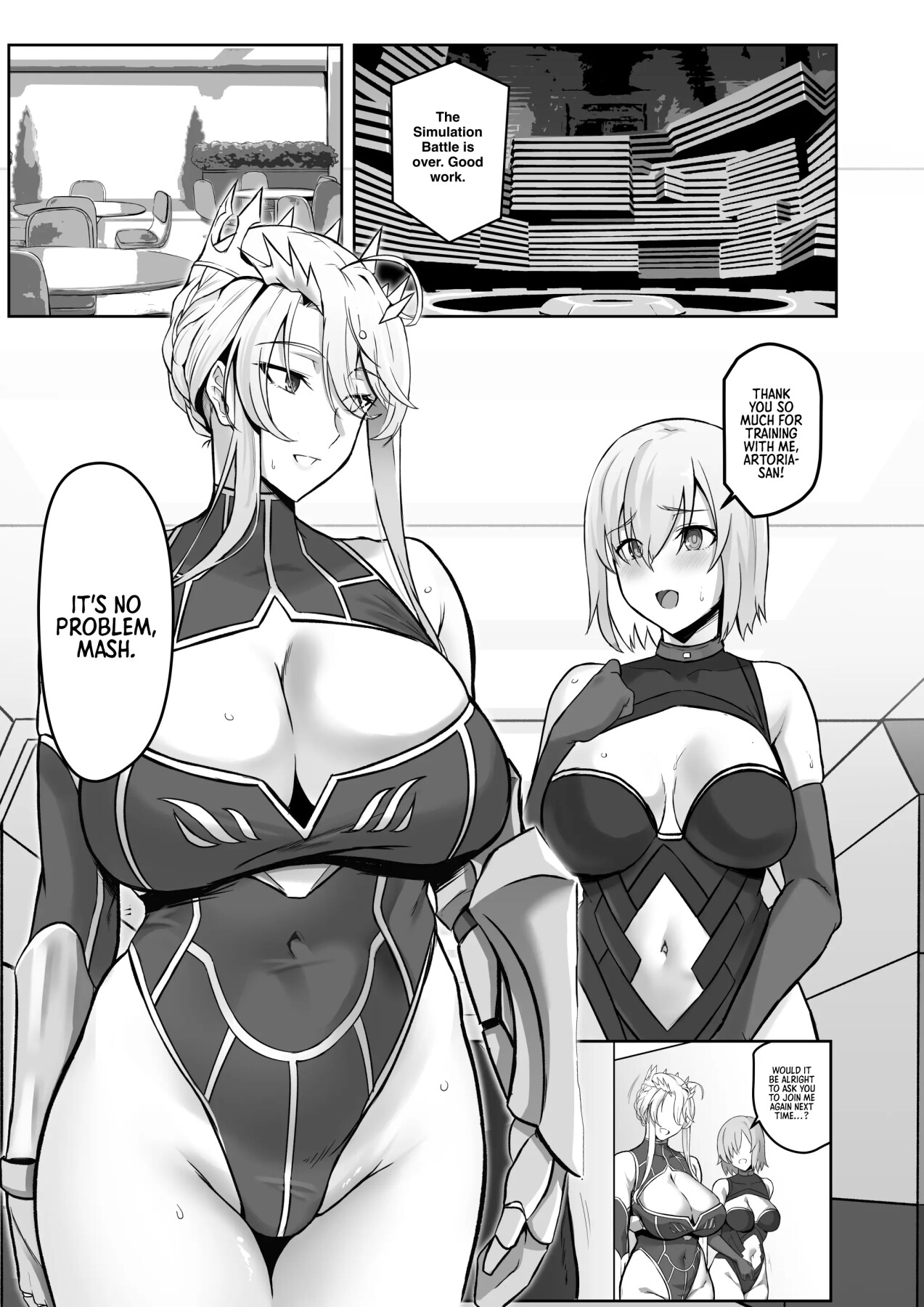 Hentai Manga Comic-The Secret Communication of the King of Knights II-Read-2